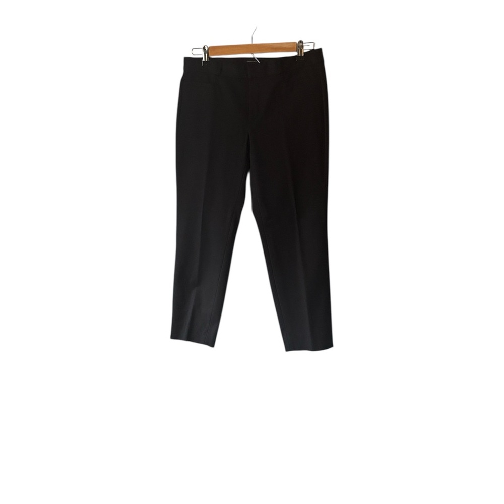 Banana Republic Womens Sloan Crop Black Pants Size 8